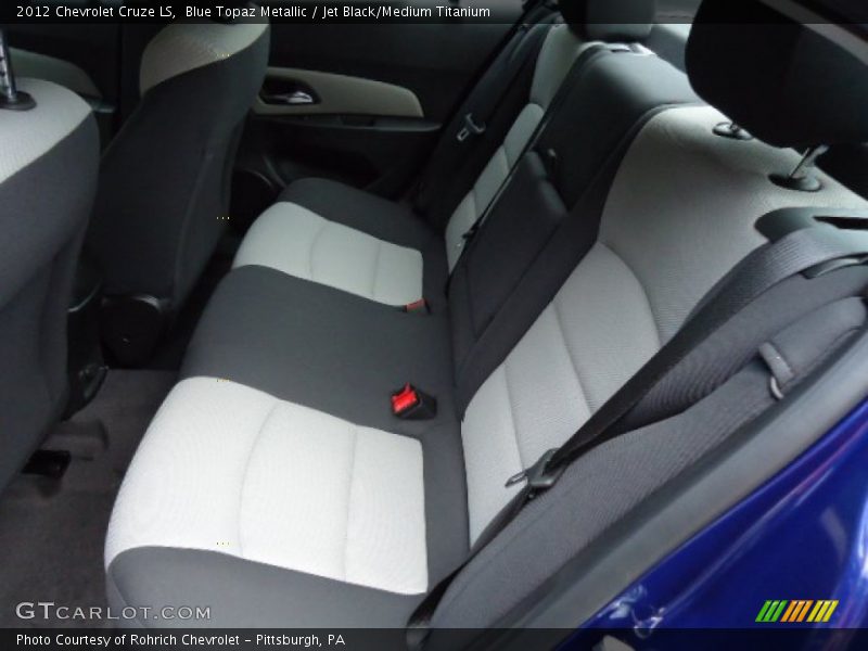 Rear Seat of 2012 Cruze LS