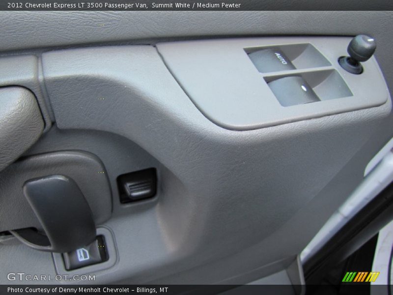 Controls of 2012 Express LT 3500 Passenger Van