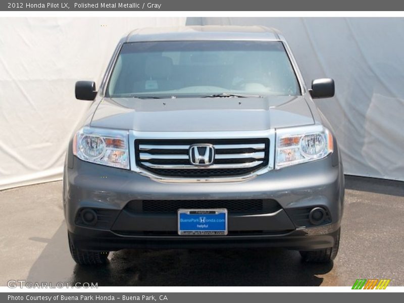 Polished Metal Metallic / Gray 2012 Honda Pilot LX