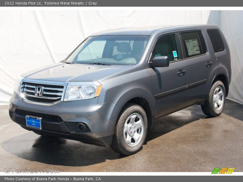 Polished Metal Metallic / Gray 2012 Honda Pilot LX