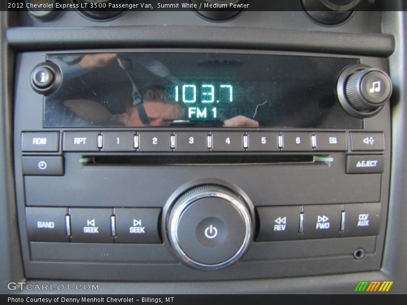 Audio System of 2012 Express LT 3500 Passenger Van
