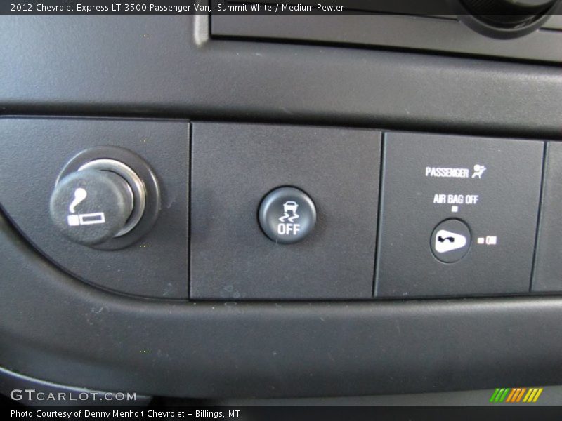Summit White / Medium Pewter 2012 Chevrolet Express LT 3500 Passenger Van