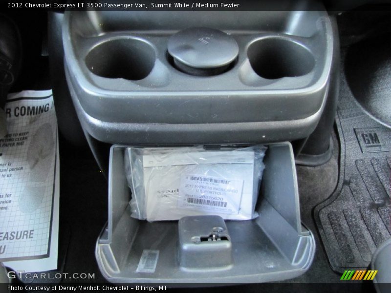Summit White / Medium Pewter 2012 Chevrolet Express LT 3500 Passenger Van