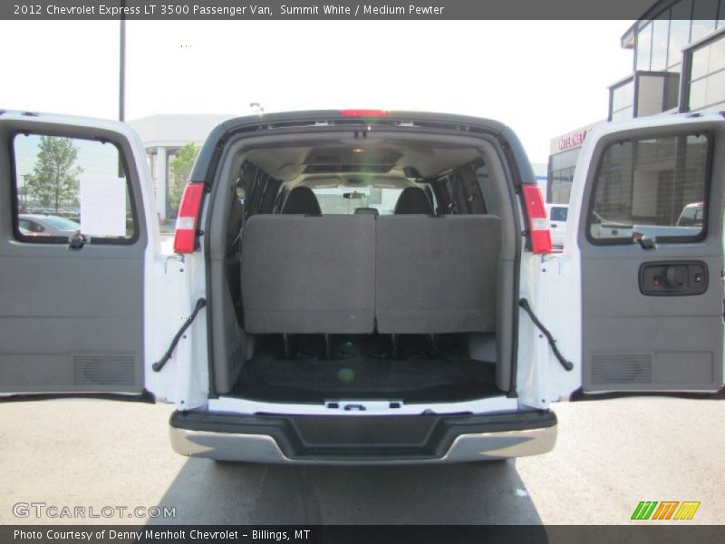Summit White / Medium Pewter 2012 Chevrolet Express LT 3500 Passenger Van