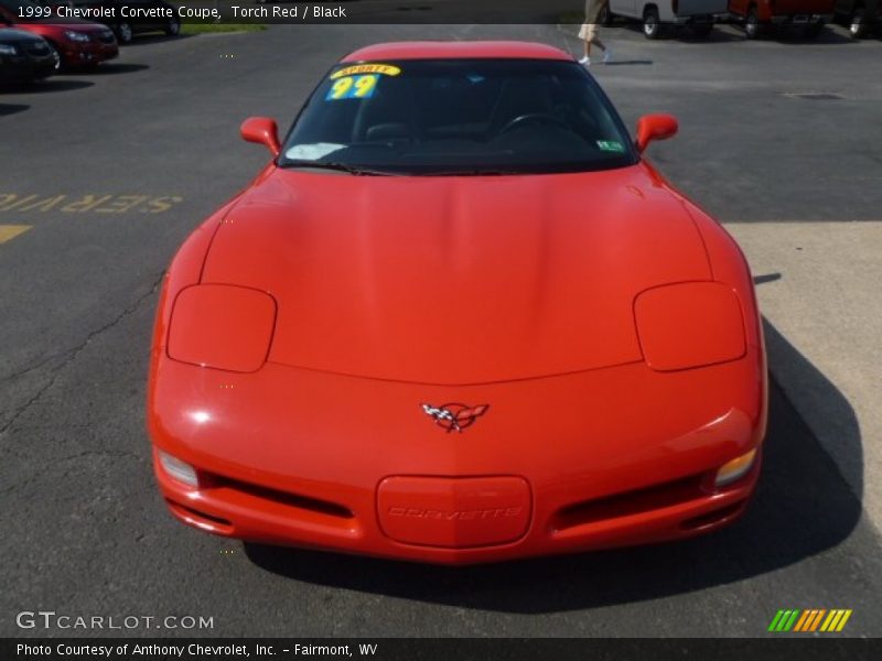 Torch Red / Black 1999 Chevrolet Corvette Coupe