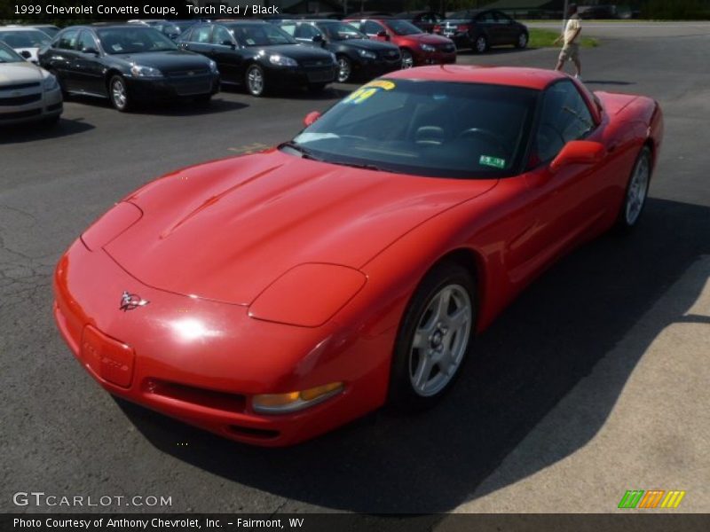 Torch Red / Black 1999 Chevrolet Corvette Coupe