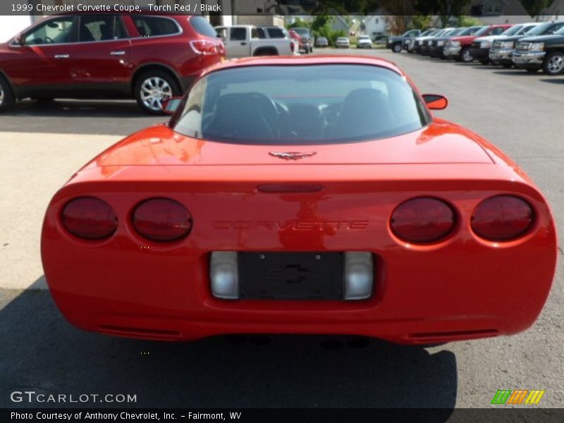 Torch Red / Black 1999 Chevrolet Corvette Coupe
