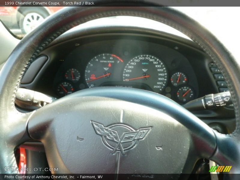 Torch Red / Black 1999 Chevrolet Corvette Coupe