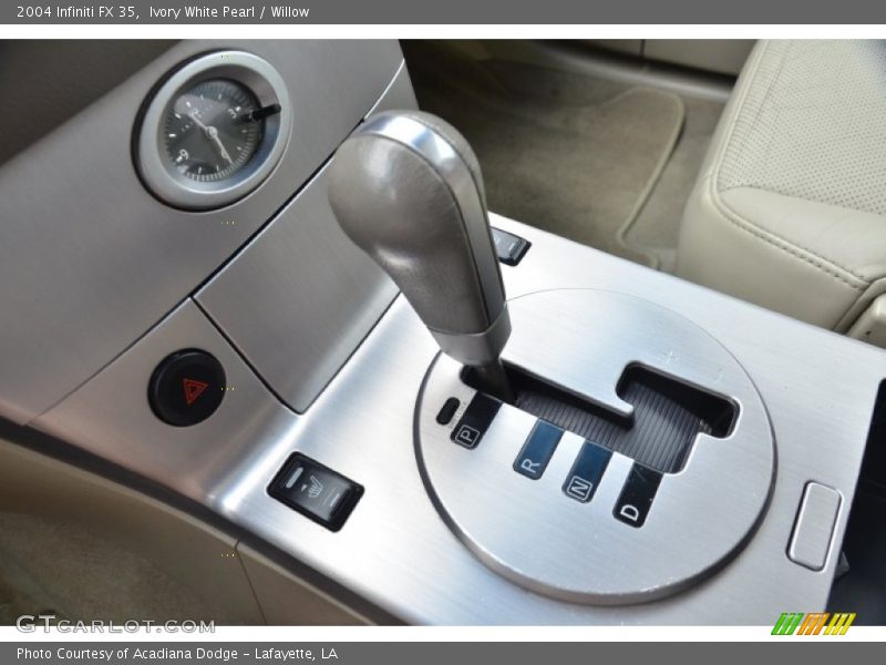 Ivory White Pearl / Willow 2004 Infiniti FX 35
