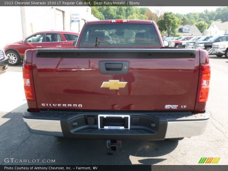 Deep Ruby Metallic / Ebony 2013 Chevrolet Silverado 1500 LT Regular Cab 4x4