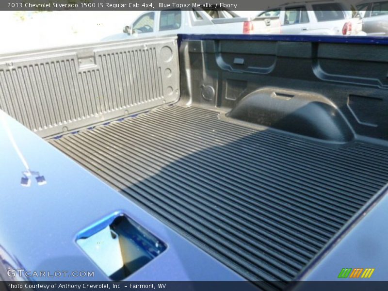 Blue Topaz Metallic / Ebony 2013 Chevrolet Silverado 1500 LS Regular Cab 4x4