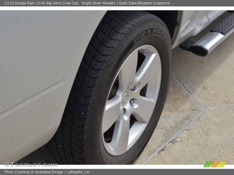 Bright Silver Metallic / Dark Slate/Medium Graystone 2010 Dodge Ram 1500 Big Horn Crew Cab