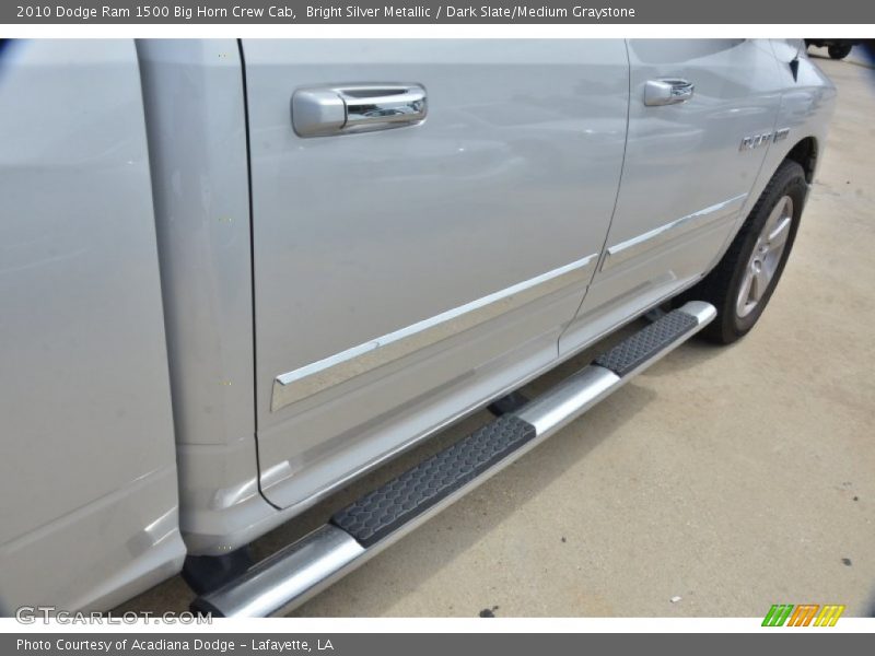 Bright Silver Metallic / Dark Slate/Medium Graystone 2010 Dodge Ram 1500 Big Horn Crew Cab