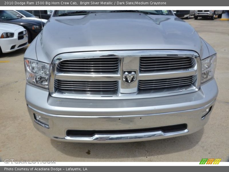 Bright Silver Metallic / Dark Slate/Medium Graystone 2010 Dodge Ram 1500 Big Horn Crew Cab