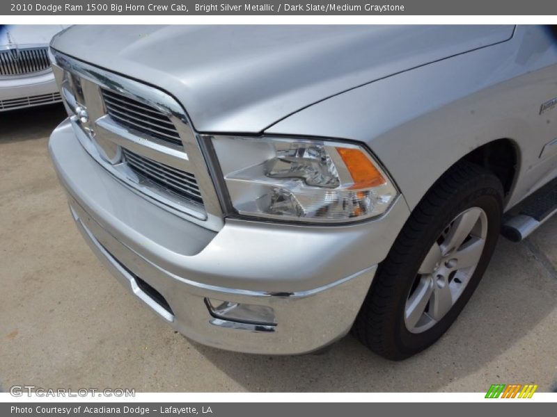 Bright Silver Metallic / Dark Slate/Medium Graystone 2010 Dodge Ram 1500 Big Horn Crew Cab
