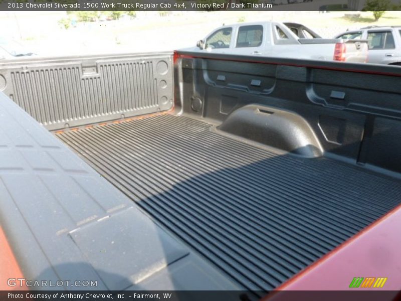 Victory Red / Dark Titanium 2013 Chevrolet Silverado 1500 Work Truck Regular Cab 4x4