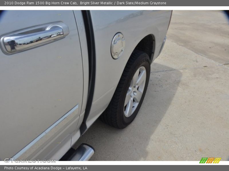 Bright Silver Metallic / Dark Slate/Medium Graystone 2010 Dodge Ram 1500 Big Horn Crew Cab