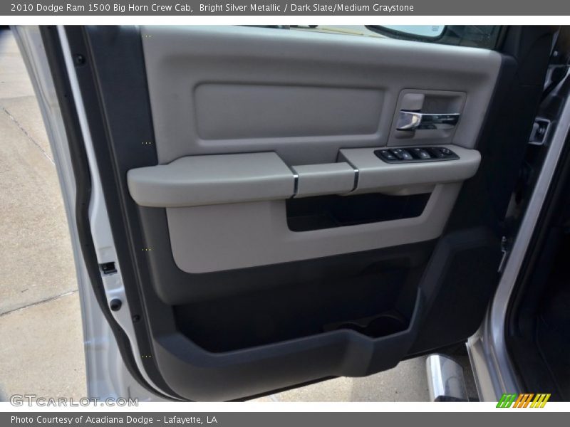 Bright Silver Metallic / Dark Slate/Medium Graystone 2010 Dodge Ram 1500 Big Horn Crew Cab