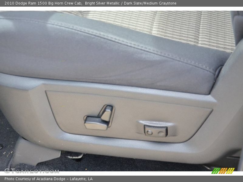 Bright Silver Metallic / Dark Slate/Medium Graystone 2010 Dodge Ram 1500 Big Horn Crew Cab