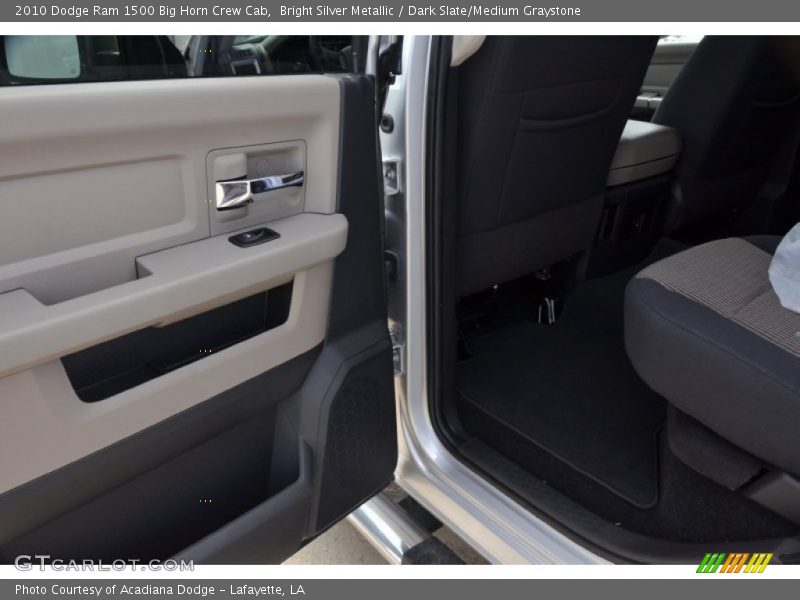 Bright Silver Metallic / Dark Slate/Medium Graystone 2010 Dodge Ram 1500 Big Horn Crew Cab