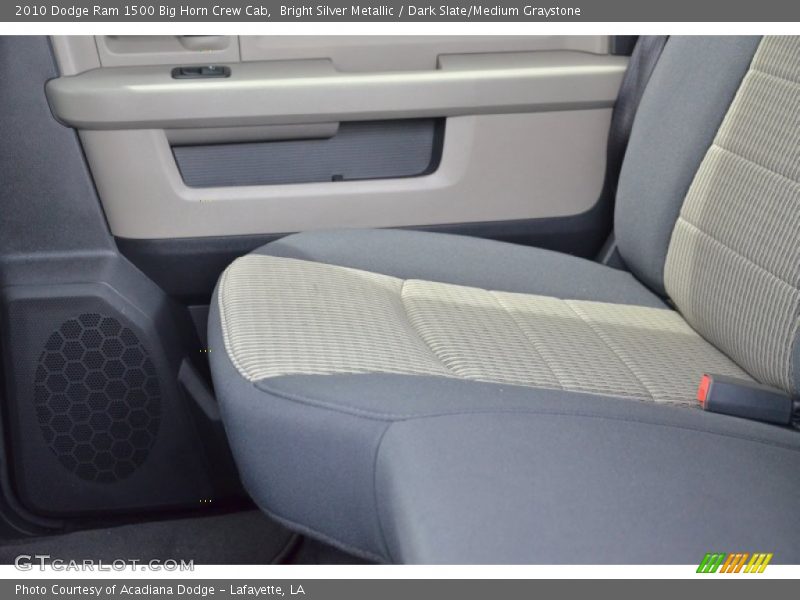 Bright Silver Metallic / Dark Slate/Medium Graystone 2010 Dodge Ram 1500 Big Horn Crew Cab