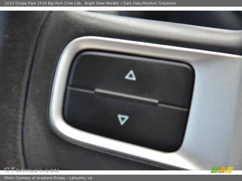 Bright Silver Metallic / Dark Slate/Medium Graystone 2010 Dodge Ram 1500 Big Horn Crew Cab