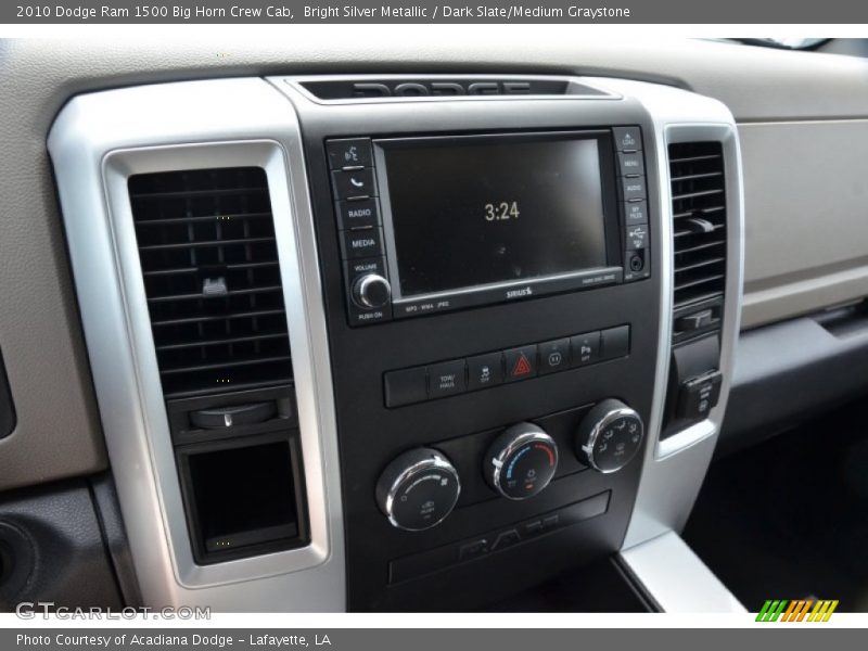 Bright Silver Metallic / Dark Slate/Medium Graystone 2010 Dodge Ram 1500 Big Horn Crew Cab
