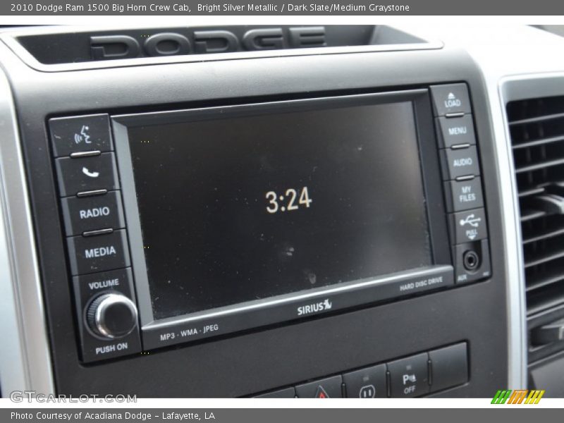 Bright Silver Metallic / Dark Slate/Medium Graystone 2010 Dodge Ram 1500 Big Horn Crew Cab