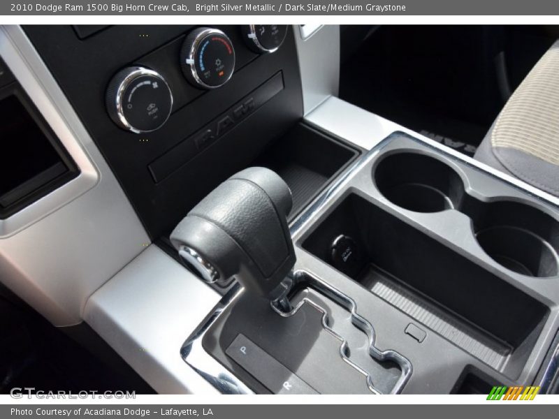 Bright Silver Metallic / Dark Slate/Medium Graystone 2010 Dodge Ram 1500 Big Horn Crew Cab