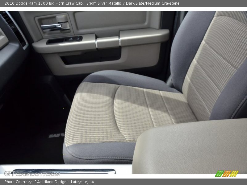 Bright Silver Metallic / Dark Slate/Medium Graystone 2010 Dodge Ram 1500 Big Horn Crew Cab