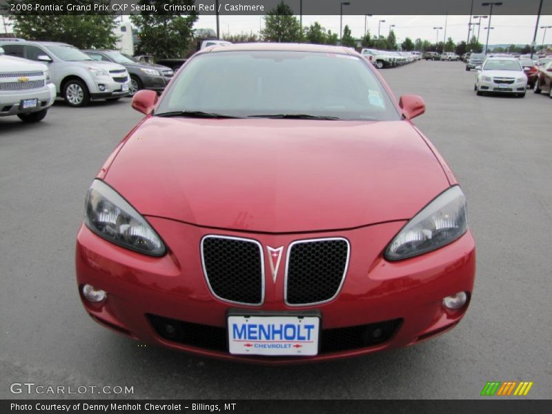 Crimson Red / Cashmere 2008 Pontiac Grand Prix GXP Sedan