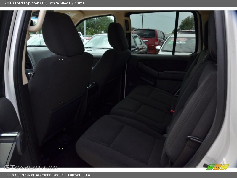 White Suede / Camel 2010 Ford Explorer XLT