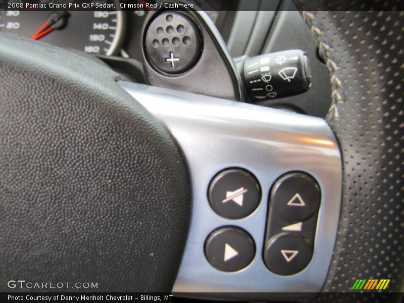 Controls of 2008 Grand Prix GXP Sedan