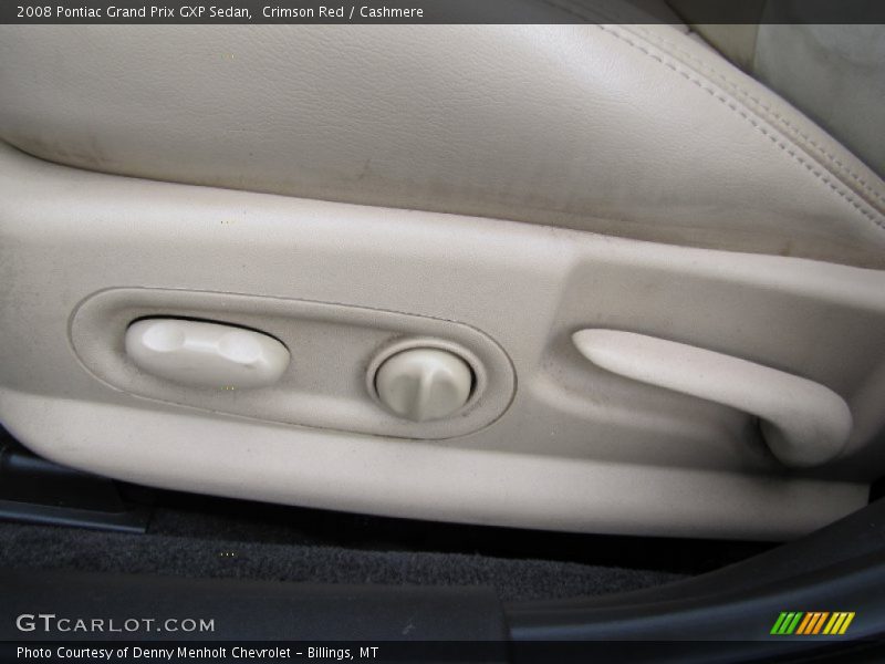 Controls of 2008 Grand Prix GXP Sedan