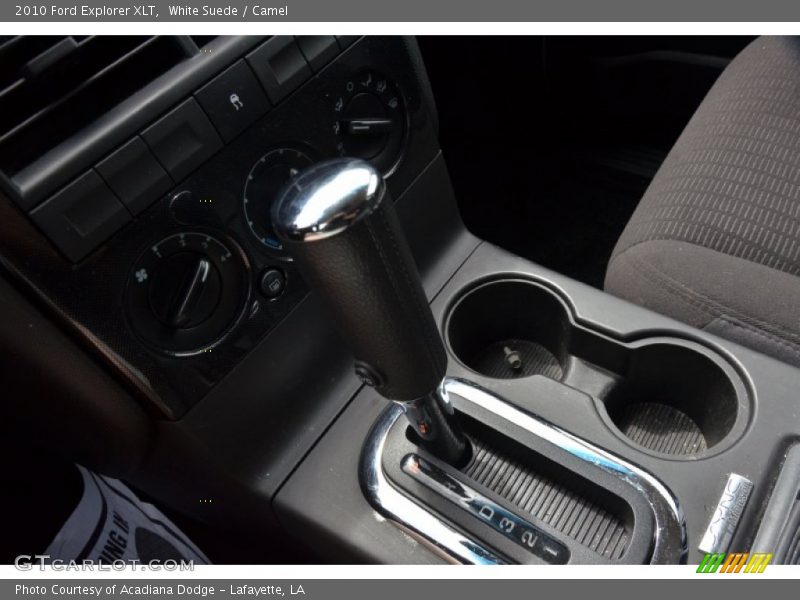 White Suede / Camel 2010 Ford Explorer XLT