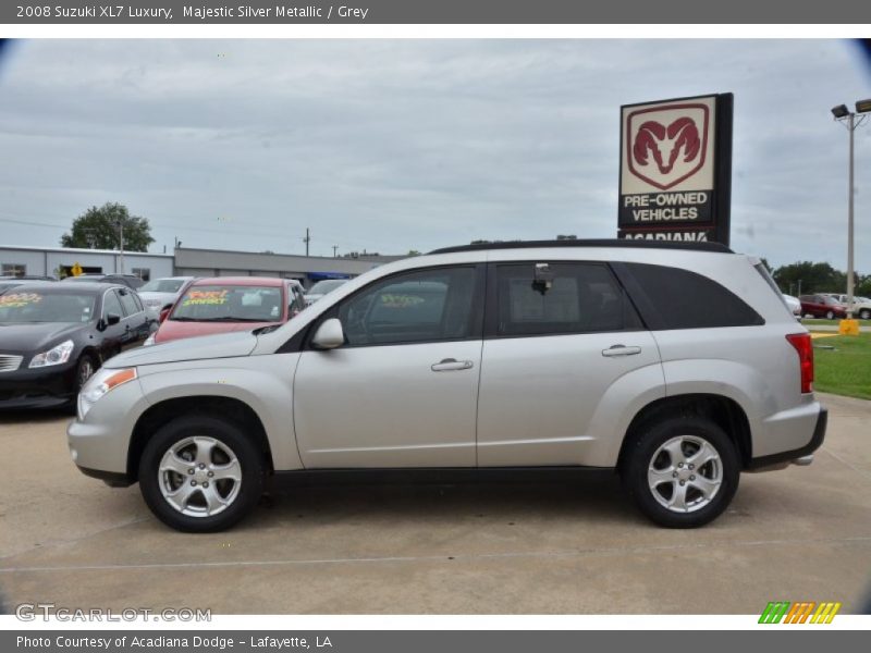 Majestic Silver Metallic / Grey 2008 Suzuki XL7 Luxury