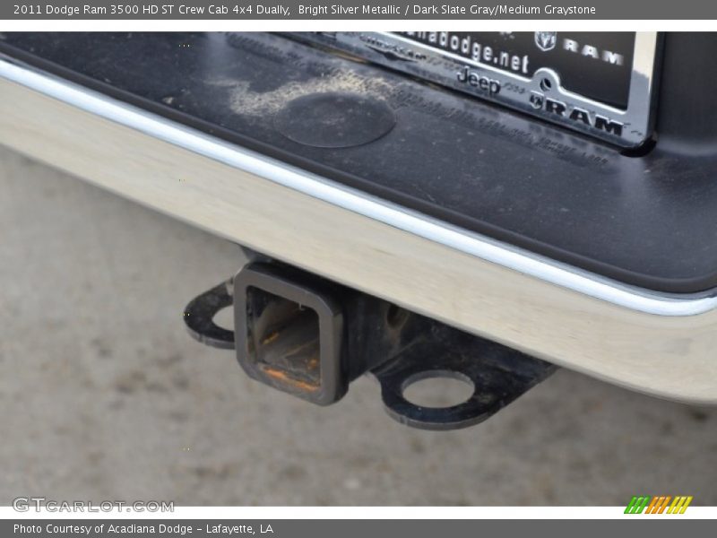 Bright Silver Metallic / Dark Slate Gray/Medium Graystone 2011 Dodge Ram 3500 HD ST Crew Cab 4x4 Dually