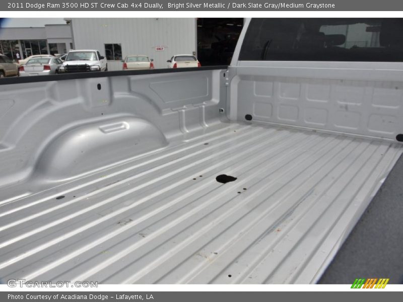 Bright Silver Metallic / Dark Slate Gray/Medium Graystone 2011 Dodge Ram 3500 HD ST Crew Cab 4x4 Dually