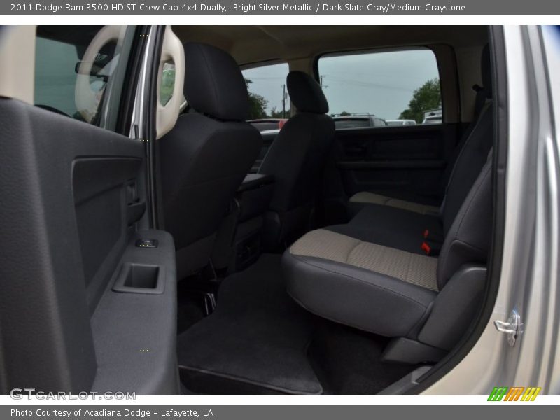 Bright Silver Metallic / Dark Slate Gray/Medium Graystone 2011 Dodge Ram 3500 HD ST Crew Cab 4x4 Dually