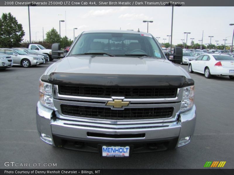 Silver Birch Metallic / Dark Titanium/Light Titanium 2008 Chevrolet Silverado 2500HD LTZ Crew Cab 4x4