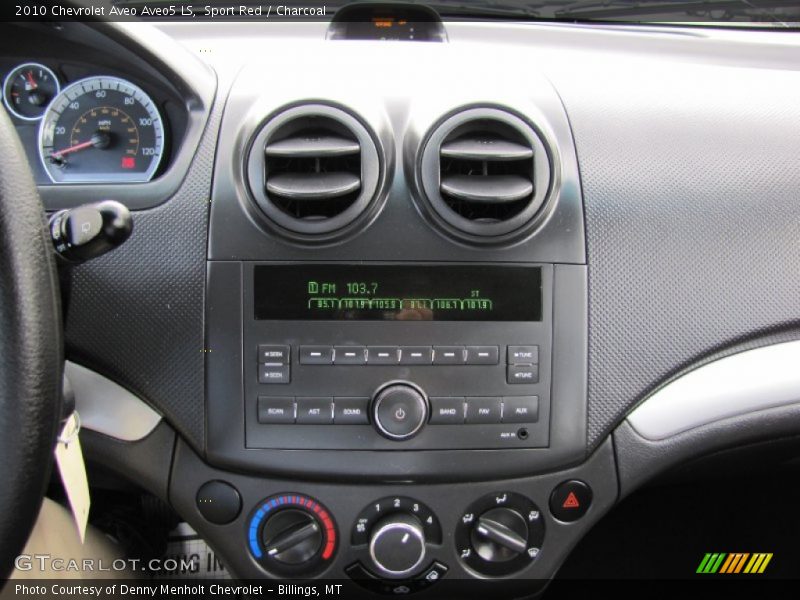 Sport Red / Charcoal 2010 Chevrolet Aveo Aveo5 LS