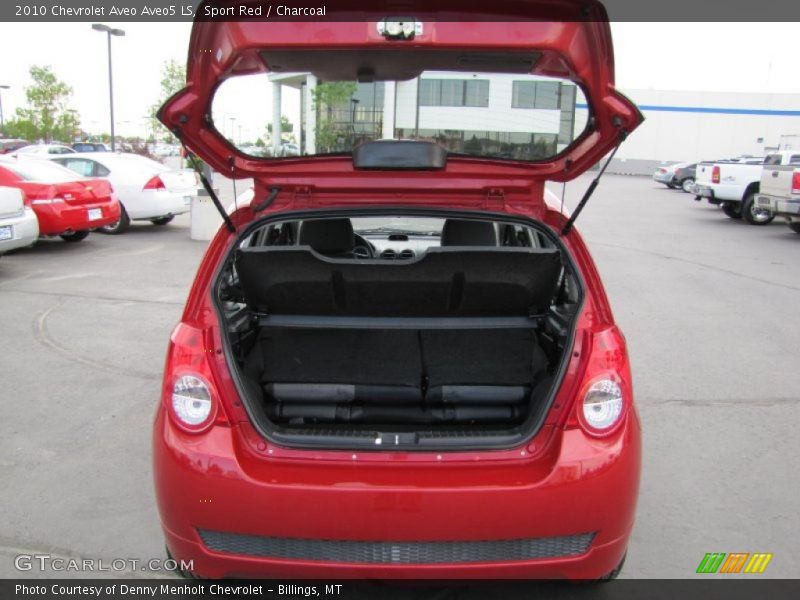 Sport Red / Charcoal 2010 Chevrolet Aveo Aveo5 LS