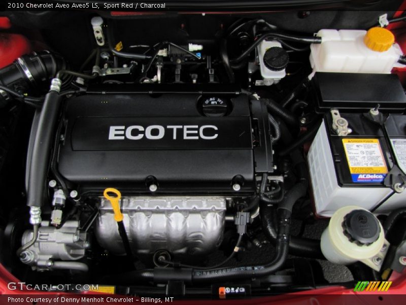 Sport Red / Charcoal 2010 Chevrolet Aveo Aveo5 LS