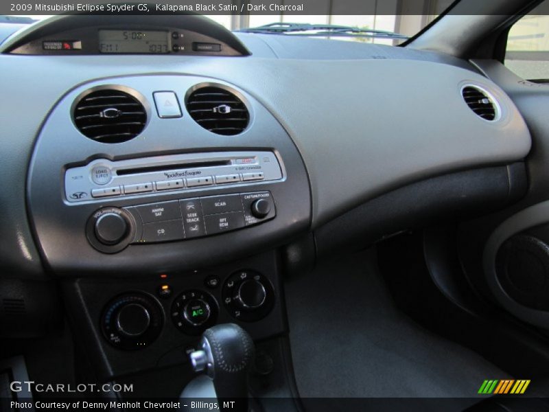 Kalapana Black Satin / Dark Charcoal 2009 Mitsubishi Eclipse Spyder GS