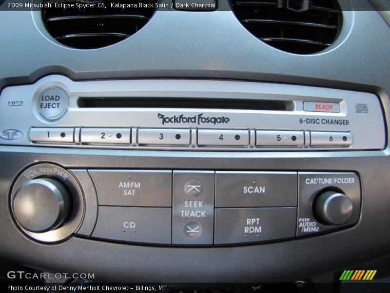 Audio System of 2009 Eclipse Spyder GS