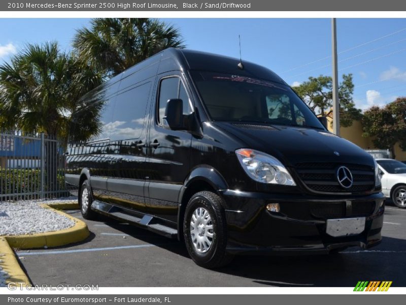 Black / Sand/Driftwood 2010 Mercedes-Benz Sprinter 2500 High Roof Limousine