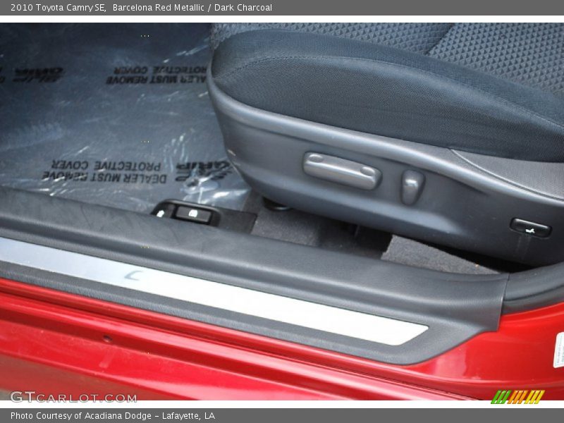 Barcelona Red Metallic / Dark Charcoal 2010 Toyota Camry SE