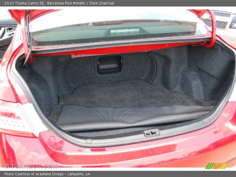 Barcelona Red Metallic / Dark Charcoal 2010 Toyota Camry SE