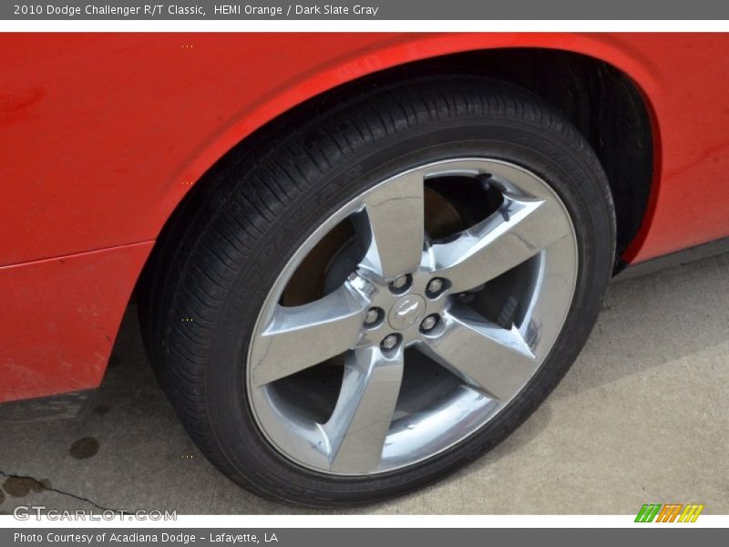 HEMI Orange / Dark Slate Gray 2010 Dodge Challenger R/T Classic