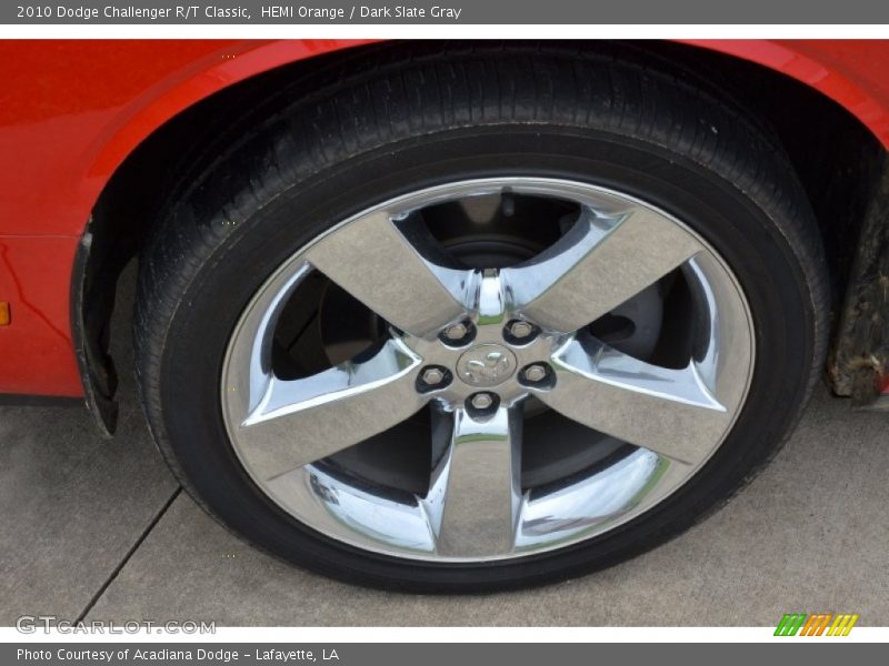 HEMI Orange / Dark Slate Gray 2010 Dodge Challenger R/T Classic